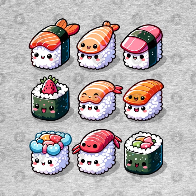 Sushi Lover by HaniDesign